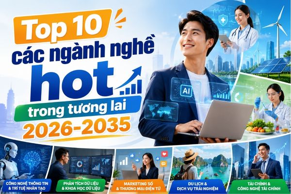 Top 10 các ngành nghề hot trong tương lai 2026-2035