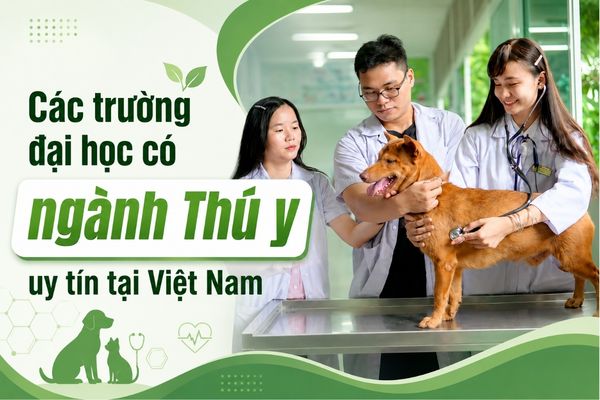 Các trường Đại học có ngành Thú y uy tín tại Việt Nam