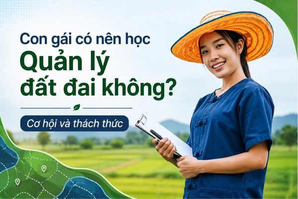 Con gái có nên học Quản lý đất đai không? Cơ hội và thách thức