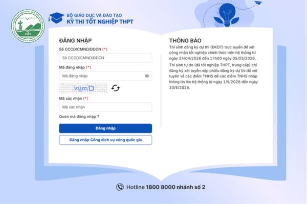 Tra cứu trên Hệ thống tuyển sinh của Bộ Giáo dục