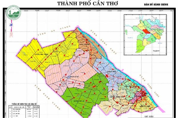 Bản đồ địa chính thể hiện các thông tin về vị trí, ranh giới, hình thể