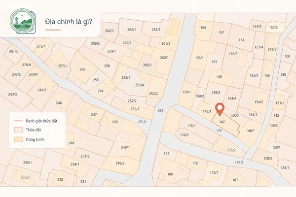 Tìm hiểu khái niệm Địa chính