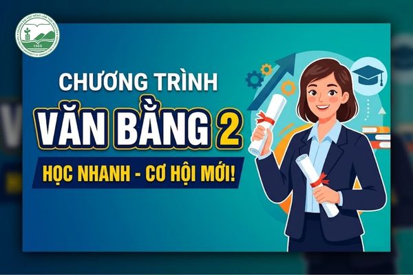 Văn bằng 2 là chương trình đào tạo giúp người đã có một bằng Đại học sở hữu thêm một bằng Đại học thứ hai