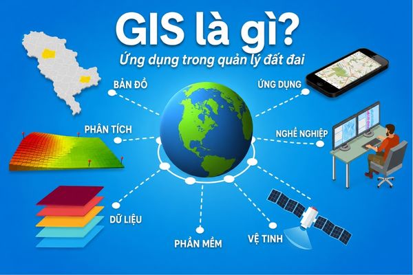 Ứng dụng GIS trong quản lý đất đai: Giải pháp hiệu quả quản lý tài nguyên